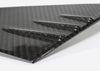 ApexModz Real Carbon Fiber Products Real Molded Gloss A-Pillar Carbon Fiber Front Quarter Glass Overlay Covers For Tesla Model 3 2017-2023