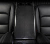 ApexModz Real Carbon Fiber Products Real Molded Gloss Carbon Fiber Armrest Overlay Cover for Tesla Model Y 2020-2024