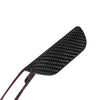 Tesla Model 3 2023-2024 Highland Real Molded Gloss Carbon Fiber Backseat Cup Holder Overlay ApexModz Real Carbon Fiber Products Real Molded Gloss Carbon Fiber Backseat Cup Holder Overlay for Tesla Model 3 2023-2024 Highland