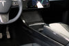 ApexModz Real Carbon Fiber Products Real Molded Gloss Carbon Fiber Center Console Full Coverage Overlay Cover for Tesla Model 3 2021-2023