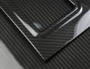 ApexModz Real Carbon Fiber Products Real Molded Gloss Carbon Fiber Center Console Overlay Cover Kit for Tesla Model Y 2021-2024