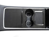 ApexModz Real Carbon Fiber Products Real Molded Gloss Carbon Fiber Center Console Overlay Cover Kit for Tesla Model Y 2021-2024