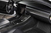 ApexModz Real Carbon Fiber Products Real Molded Gloss Carbon Fiber Center Console Overlay Kit for Tesla Model Y 2020