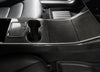 ApexModz Real Carbon Fiber Products Real Molded Gloss Carbon Fiber Center Console Overlay Kit for Tesla Model Y 2020