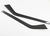 ApexModz Real Carbon Fiber Products Real Molded Gloss Carbon Fiber Center Console Side Trims for Tesla Model Y Gen 1 2020