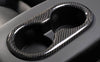 ApexModz Real Carbon Fiber Products Real Molded Gloss Carbon Fiber Cup Holder Trim for Tesla Model 3 2017-2023