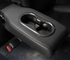 ApexModz Real Carbon Fiber Products Real Molded Gloss Carbon Fiber Cup Holder Trim for Tesla Model 3 2017-2023