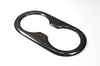 ApexModz Real Carbon Fiber Products Real Molded Gloss Carbon Fiber Cup Holder Trim for Tesla Model 3 2017-2023
