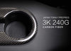 ApexModz Real Carbon Fiber Products Real Molded Gloss Carbon Fiber Cup Holder Trim for Tesla Model 3 2017-2023