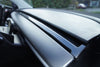ApexModz Real Carbon Fiber Products Real Molded Gloss Carbon Fiber Dashboard Air Vent Top Trim For Tesla Model Y 2020-2024