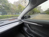 ApexModz Real Carbon Fiber Products Real Molded Gloss Carbon Fiber Dashboard & Door Trims Replacement Kit for Tesla Model Y LHD 2021-2024