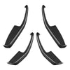 Tesla Model 3 2023-2024 Real Molded Gloss Carbon Fiber Door Armrest Panel Overlay Covers 4Pcs ApexModz Real Carbon Fiber Products Real Molded Gloss Carbon Fiber Door Armrest Panel Overlay Covers 4Pcs for Tesla Model 3 2023-2024 Highland