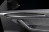 ApexModz Real Carbon Fiber Products Real Molded Gloss Carbon Fiber Door Panel Overlay Covers for Tesla Model Y 2021-2024