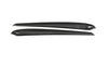 ApexModz Real Carbon Fiber Products Real Molded Gloss Carbon Fiber Door Panel Overlay Covers for Tesla Model Y 2021-2024