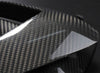 Tesla Model 3 2017-2023 Real Molded Gloss Carbon fiber Fog Light Eye-lids Canards ApexModz Real Carbon Fiber Products Real Molded Gloss Carbon Fiber Fog Light Canards for Tesla Model 3 2017-2023