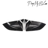 ApexModz Real Carbon Fiber Products Real Molded Gloss Carbon Fiber M Performance Style Winged Side Mirror Replacement Set for Tesla Model 3 2017-2023