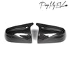 ApexModz Real Carbon Fiber Products Real Molded Gloss Carbon Fiber M Performance Style Winged Side Mirror Replacement Set for Tesla Model 3 2017-2023