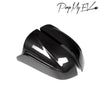 ApexModz Real Carbon Fiber Products Real Molded Gloss Carbon Fiber M Performance Style Winged Side Mirror Replacement Set for Tesla Model 3 2017-2023