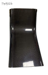 ApexModz Real Carbon Fiber Products Real Molded Gloss Carbon Fiber Rear AC Vent Lower Cover For Tesla Model Y 2020-2024