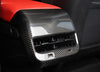 ApexModz Real Carbon Fiber Products Real Molded Gloss Carbon Fiber Rear Backseat AC Vent Overlay Cover for Tesla Model Y 2020-2024