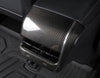 ApexModz Real Carbon Fiber Products Real Molded Gloss Carbon Fiber Rear Backseat AC Vent Overlay Cover for Tesla Model Y 2020-2024