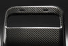 ApexModz Real Carbon Fiber Products Real Molded Gloss Carbon Fiber Rear Backseat AC Vent Overlay Cover for Tesla Model Y 2020-2024
