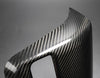 ApexModz Real Carbon Fiber Products Real Molded Gloss Carbon Fiber Rear Backseat AC Vent Overlay Cover for Tesla Model Y 2020-2024