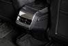 ApexModz Real Carbon Fiber Products Real Molded Gloss Carbon Fiber Rear Backseat AC Vent Overlay Cover V2 USB-C for Tesla Model Y 2020-2024