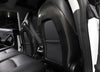 Genuine Carbon Fiber Seat Open Back Protectors for Tesla Model Y (Gloss) 2020-2021 ApexModz Real Carbon Fiber Products Real Molded Gloss Carbon Fiber Seat Open Back Overlay Covers for Tesla Model Y 2020-2024