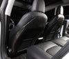 Genuine Carbon Fiber Seat Open Back Protectors for Tesla Model Y (Gloss) 2020-2021 ApexModz Real Carbon Fiber Products Real Molded Gloss Carbon Fiber Seat Open Back Overlay Covers for Tesla Model Y 2020-2024