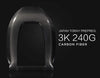 Genuine Carbon Fiber Seat Open Back Protectors for Tesla Model Y (Gloss) 2020-2021 ApexModz Real Carbon Fiber Products Real Molded Gloss Carbon Fiber Seat Open Back Overlay Covers for Tesla Model Y 2020-2024