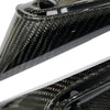 ApexModz Real Carbon Fiber Products Real Molded Gloss Carbon Fiber Side Marker Turn Signal Camera Overlay Covers for Tesla Model S 2022-2023