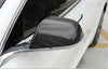 ApexModz Real Carbon Fiber Products Real Molded Gloss Carbon Fiber Side Mirror Overlay Covers for Tesla Model 3 2017-2023