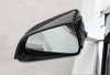 ApexModz Real Carbon Fiber Products Real Molded Gloss Carbon Fiber Side Mirror Overlay Covers for Tesla Model 3 2017-2023