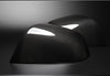 ApexModz Real Carbon Fiber Products Real Molded Gloss Carbon Fiber Side Mirror Overlay Covers for Tesla Model 3 2017-2023