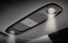 ApexModz Real Carbon Fiber Products Real Molded Gloss Carbon Fiber Spotlight Cover Plates for Tesla Model 3 2017-2023