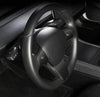 ApexModz Real Carbon Fiber Products Real Molded Gloss Carbon Fiber Steering Wheel Overlay 1pc for Tesla Model Y 2020-2024