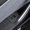 Tesla Model 3 (Left Hand Drive) 2023-2024 Highland Real Molded Gloss Carbon Fiber Window Switch Overlays ApexModz Real Carbon Fiber Products Real Molded Gloss Carbon Fiber Window Switch Overlays for Tesla Model 3 (Left Hand Drive) 2023-2024 Highland