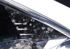 ApexModz Real Carbon Fiber Products Real Molded Gloss Forged A-Pillar Carbon Fiber Front Quarter Glass Cover For Tesla Model Y 2020-2024