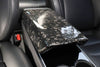 ApexModz Real Carbon Fiber Products Real Molded Gloss Forged Carbon Fiber Armrest Overlay Cover For Tesla Model 3 2017-2023