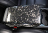 ApexModz Real Carbon Fiber Products Real Molded Gloss Forged Carbon Fiber Armrest Overlay Cover For Tesla Model 3 2017-2023