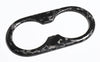 ApexModz Real Carbon Fiber Products Real Molded Gloss Forged Carbon Fiber Backseat Cup Holder Trim for Tesla Model 3 2017-2023