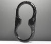 ApexModz Real Carbon Fiber Products Real Molded Gloss Forged Carbon Fiber Backseat Cup Holder Trim for Tesla Model 3 2017-2023