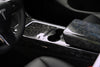 ApexModz Real Carbon Fiber Products Real Molded Gloss Forged Carbon Fiber Center Console Full Coverage Overlay for Tesla Model Y 2022-2024