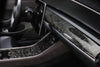 ApexModz Real Carbon Fiber Products Real Molded Gloss Forged Carbon Fiber Center Console Overlay Kit for Tesla Model 3 2017-2020