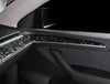 ApexModz Real Carbon Fiber Products Real Molded Gloss Forged Carbon Fiber Door Panel Overlay Covers for Tesla Model 3 2021-2023