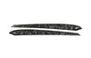 ApexModz Real Carbon Fiber Products Real Molded Gloss Forged Carbon Fiber Door Panel Overlay Covers for Tesla Model 3 2021-2023
