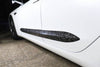 ApexModz Real Carbon Fiber Products Real Molded Gloss Forged Carbon Fiber External Door Trims for Tesla Model 3 2017-2023
