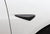 ApexModz Real Carbon Fiber Products Real Molded Gloss Forged Carbon Fiber Side Marker Turn Signal Half Overlay Covers for Tesla Model Y 2020-2024