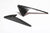 ApexModz Real Carbon Fiber Products Real Molded Gloss Forged Carbon Fiber Side Marker Turn Signal Half Overlay Covers for Tesla Model Y 2020-2024